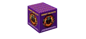 Shoot the Rats 49 skud ekstremt salut batteri med kæmpe hylende salutter